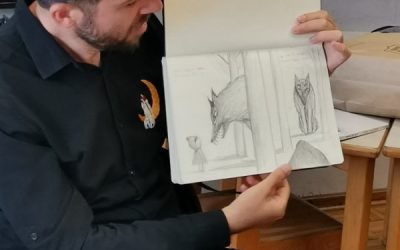 Obisk pisatelja in ilustratorja